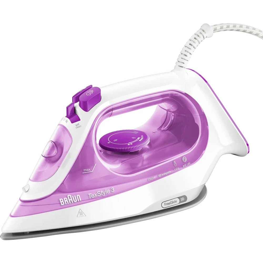 Braun SI 3030 PU 0127405000 parno glačalo 2300 W ljubičasta slika