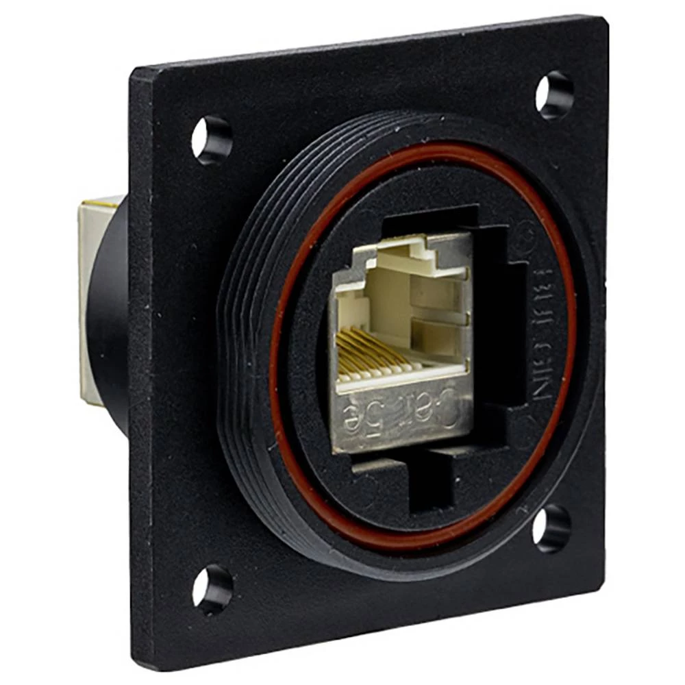 Bulgin PX0870 RJ45 umetak za prirubnicu crna 1 kom. slika