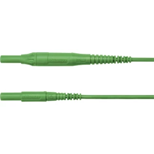 Schützinger MSFK B441 / 1 / 200 / GN mjerni kabel [konektor 4 mm - konektor 4 mm] 200.00 cm zelena 5 St. slika