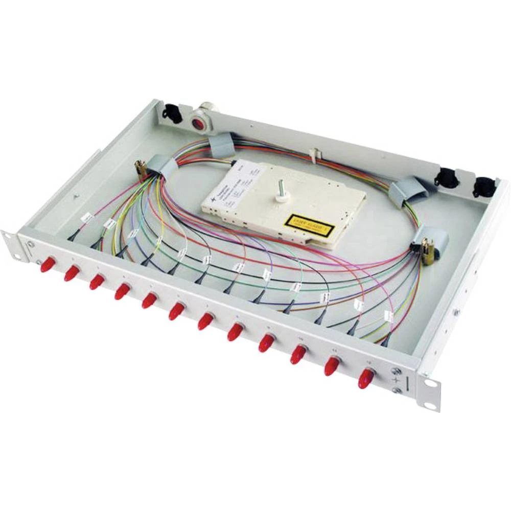 Patch Panel za optičke kablove E2000 Telegärtner 1 U slika