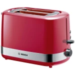 Bosch Haushalt TAT6A514 toster s grijačem crvena, plemeniti čelik