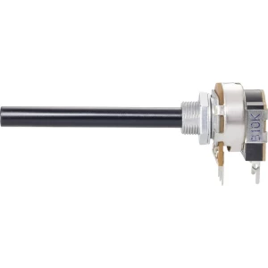Weltron 002045038961 WCIP20CIPS-08-60F1-1K-20%-LIN vrtljivi potenciometar s prekidačem mono 0.4 W 1 kΩ 1 St. slika