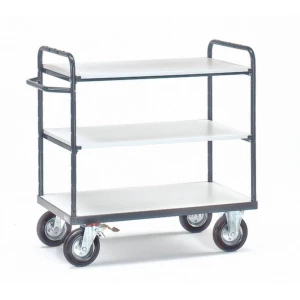 Fetra Hauptartikel 9100 ESD etažna kolica čelik Opterećenje (maks.): 250 kg škriljavac-siva (RAL 7015) slika