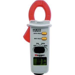 Megger DCM310 strujne stezaljke, ručni multimetar digitalni CAT III 600 V Zaslon (brojevi): 2000 slika