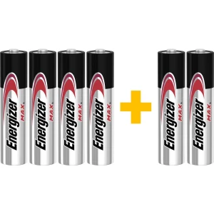 Energizer Max micro (AAA) baterija alkalno-manganov  1.5 V 6 St. slika
