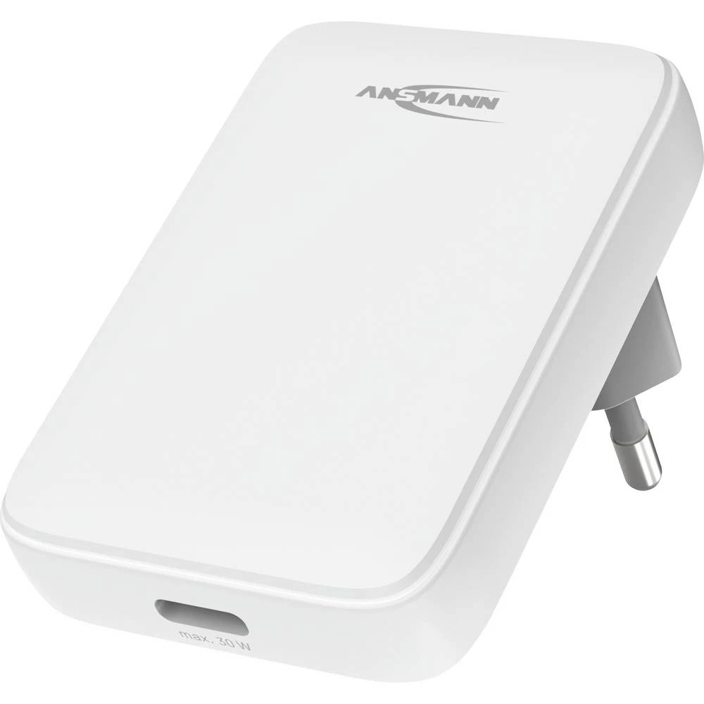 Ansmann USB-C Wandlader 130PD USB punjač 30 kW 1x USB-C® PPS, Quick Charge 3.0, Power Delivery 3.0 bijela unutrašnje pod slika