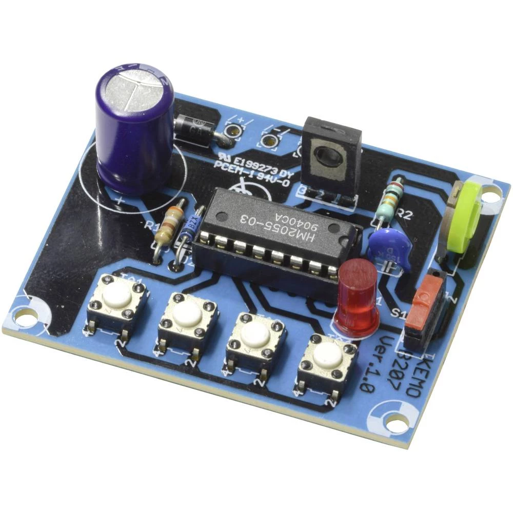 Signalni generator Komplet za sastavljanje Kemo Bruit locomotive 4.5 V/DC, 6 V/DC slika