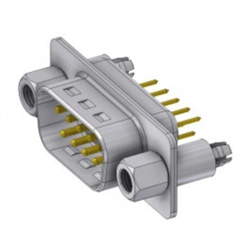 D-SUB utikač 180 ° Broj polova: 9 Lem, Pinovi DELTRON SWISS 1 ST slika