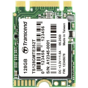 Transcend MTE352T 128 GB unutarnji M.2 PCIe NVMe SSD 2230 PCIe nvme 3.0 x2 maloprodaja TS128GMTE352T slika