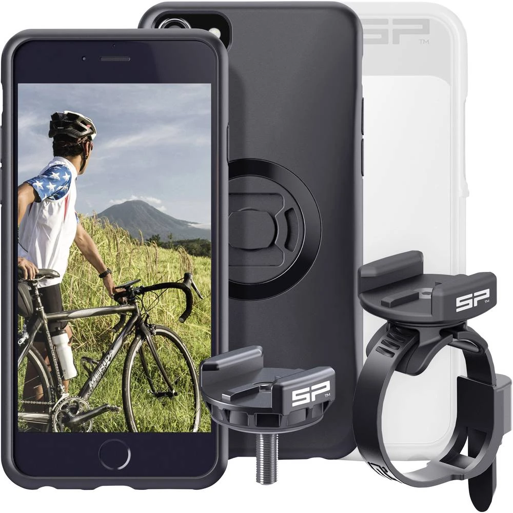 Držač za volan za pametni telefon SP Connect SP BIKE BUNDLE IPHONE 8/7/6S/6 Crna slika
