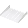 19 " Polica za uređaje mrežnog ormara 2 U Digitus DN-19 TRAY-2-55 Fiksna instalacija Prikladno za dubinu ormara: od 800 mm Siva slika
