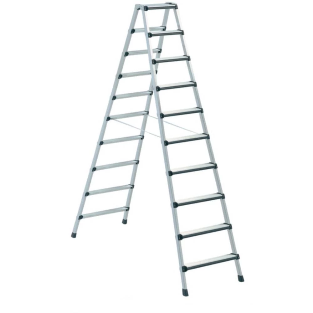 Aluminijum Ljestva sa nivojima Sklopiva ZARGES 41438 16.1 kg slika