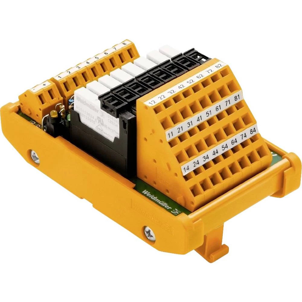 Weidmüller relejna ploča s prikazom, led 1 St. RSMS-16 24V+ BASE Z 24 V/DC slika