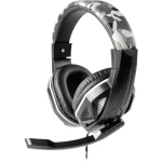 Steelplay HP42 igraće naglavne slušalice sa mikrofonom 3,5 mm priključak sa vrpcom preko ušiju maskirno siva
