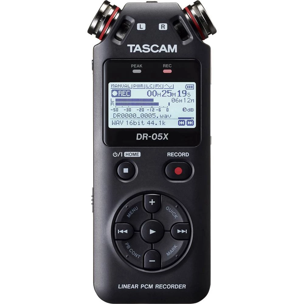 Audio snimač Tascam DR-05X Crna slika