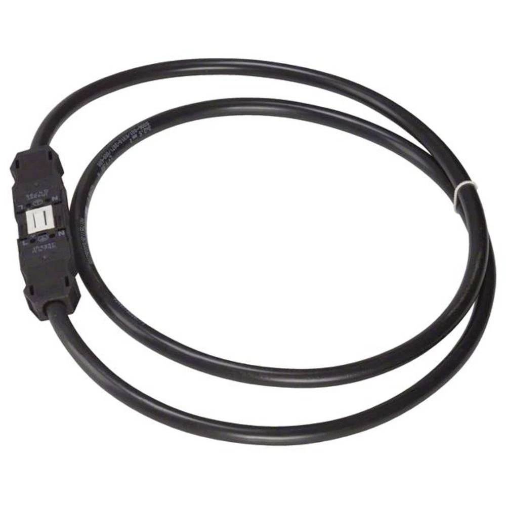 Hager GKWAD03015 spojni kabel mrežni adapter - mrežni konektor Ukupan broj polova: 2 + PE crna 1.50 m 1 St. slika