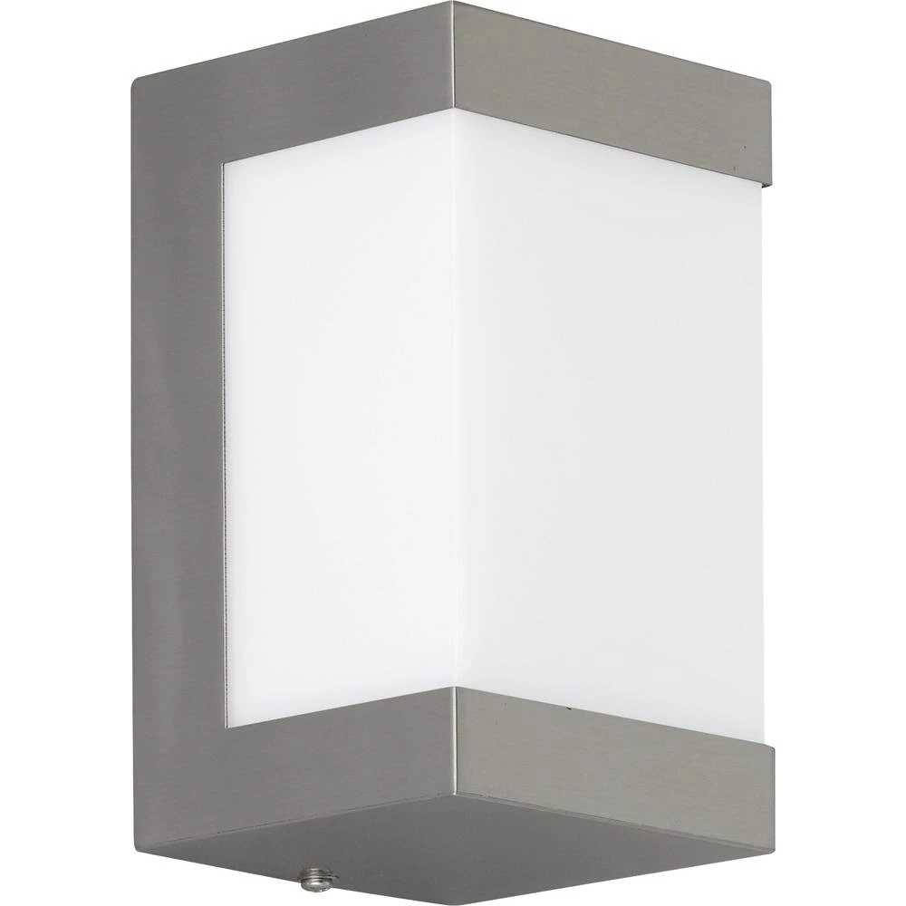 WOFI Vanjska zidna svjetiljka LED vanjska svjetla Cannes 4129.01.97.7000 Plemeniti čelik (brušeni) LED fiksno ugrađena slika