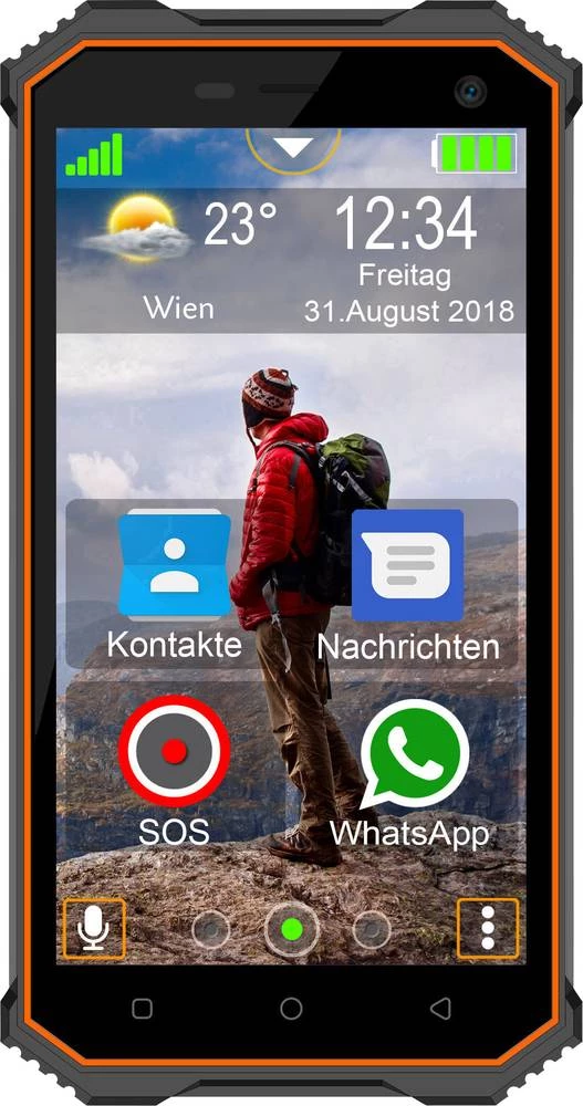 beafon X5 Outdoor mobile phone Black (crne boje)/ora slika