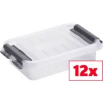 Helit kutija za pohranu Q-line prozirna 0.2 l (Š x V x D) 77 x 30 x 118 mm 12 St.
