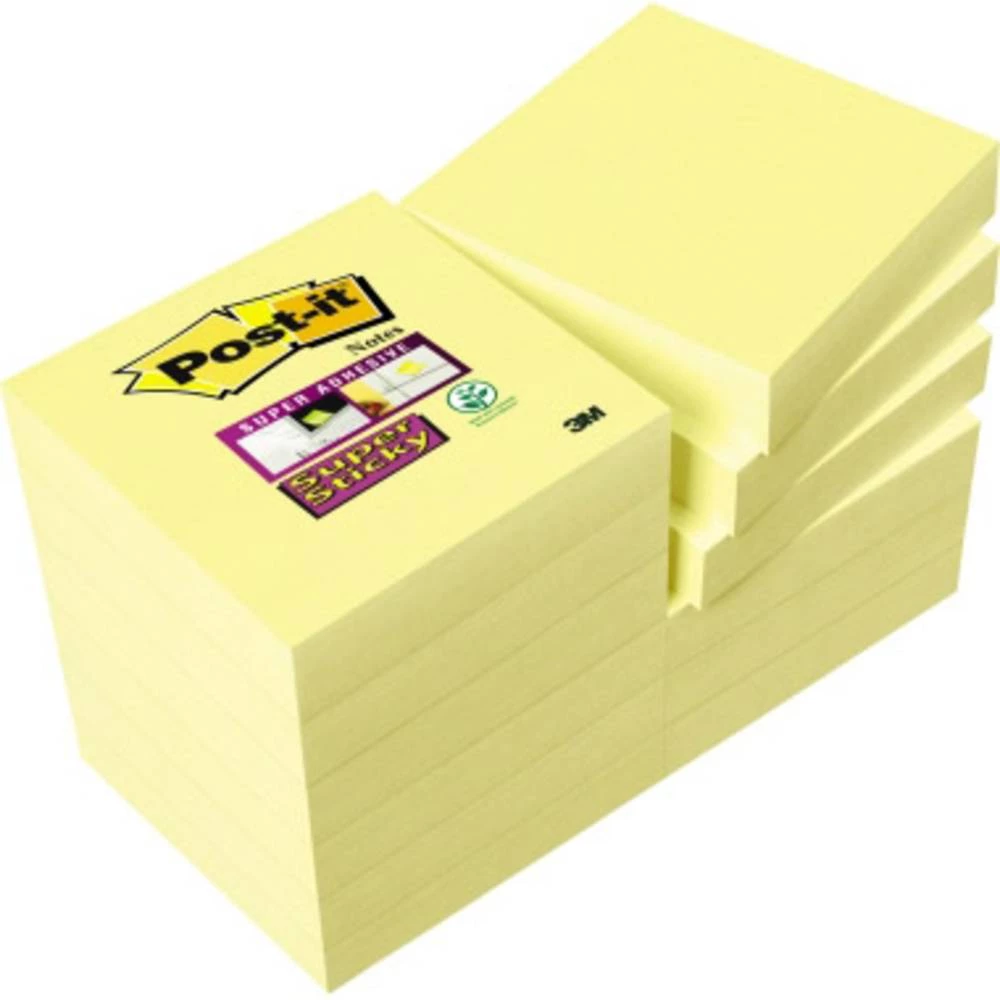 Post-it Ljepljiva bilješka 7100045784 48 mm x 48 mm Žuta 1080 Stranica slika