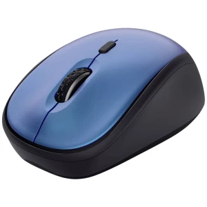 Trust YVI+ Eco miš bežični optički plava boja 4 Tipke 800 dpi, 1600 dpi slika