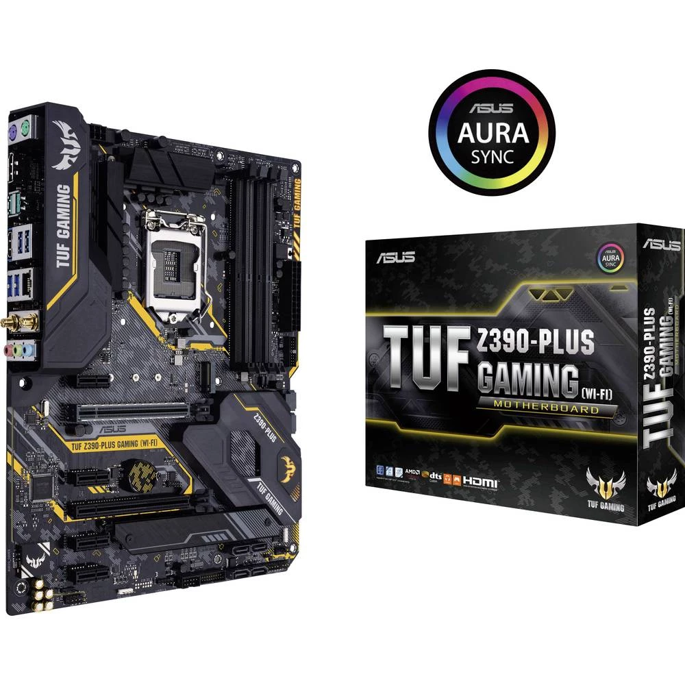 Matična ploča Asus TUF Z390-PLUS GAMING WI-FI Baza Intel&reg; 1151v2 Faktor oblika ATX Set čipova matične ploče Intel&reg; Z390 slika