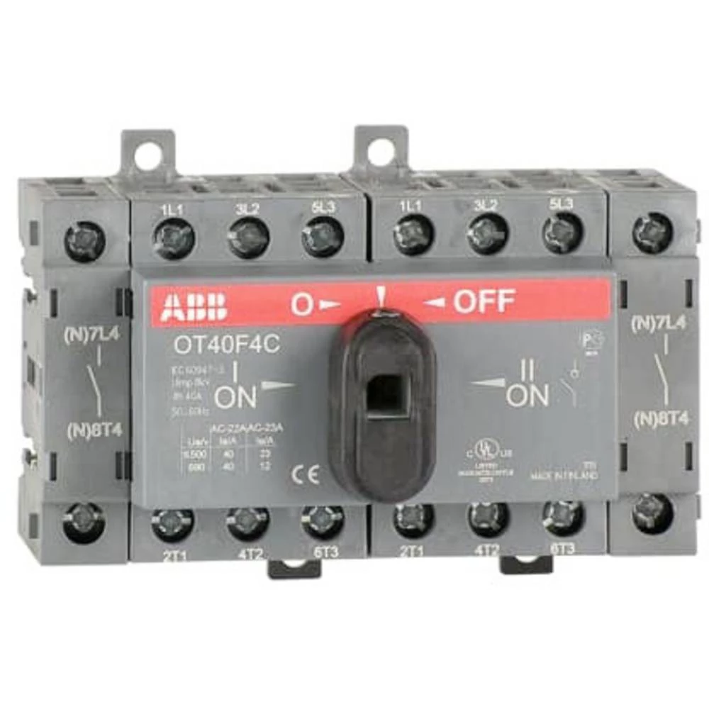 preklopni prekidač   crna 4-polni      ABB 1SCA104934R1001 slika