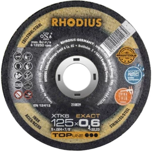 Rhodius XTK6 EXACT 210828 Rezna ploča s glavom 115 mm 22.23 mm 1 ST slika
