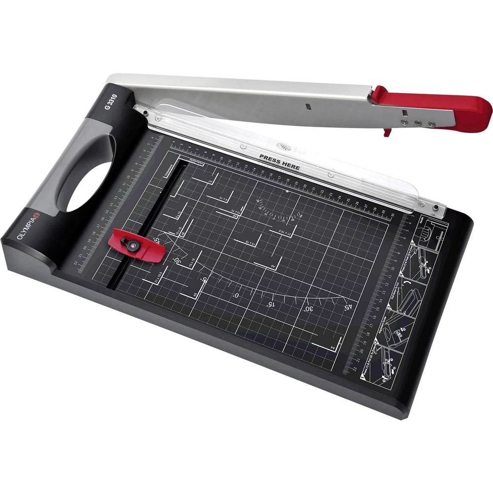 Polužni rezač Olympia G 3310 A4 Rezna snaga A4 80 g/m&sup2;: 10 Sheet slika