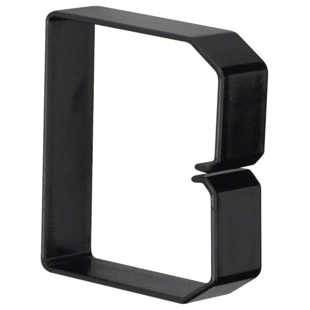 Hager B800803 obujmica PVC za kanal za ožičenje BA6 80x80mm crna Hager B800803 spajalica (Š x V) 80 mm x 80 mm 1 St. slika