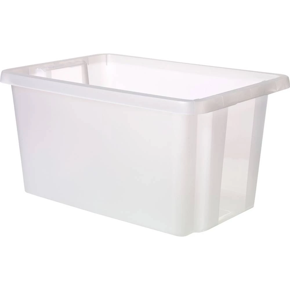 Curver 225404 spremnik za slaganje ESSENTIALS Drehstapelbox 45L, transparent može se slagati prozirna 1 kom. slika