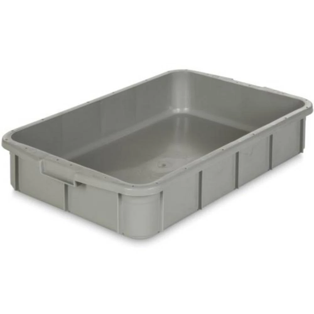 Spremnik za slaganje Pogodna za hranu (D x Š x V) 670 x 445 x 120 mm Siva 1658322 1 ST slika