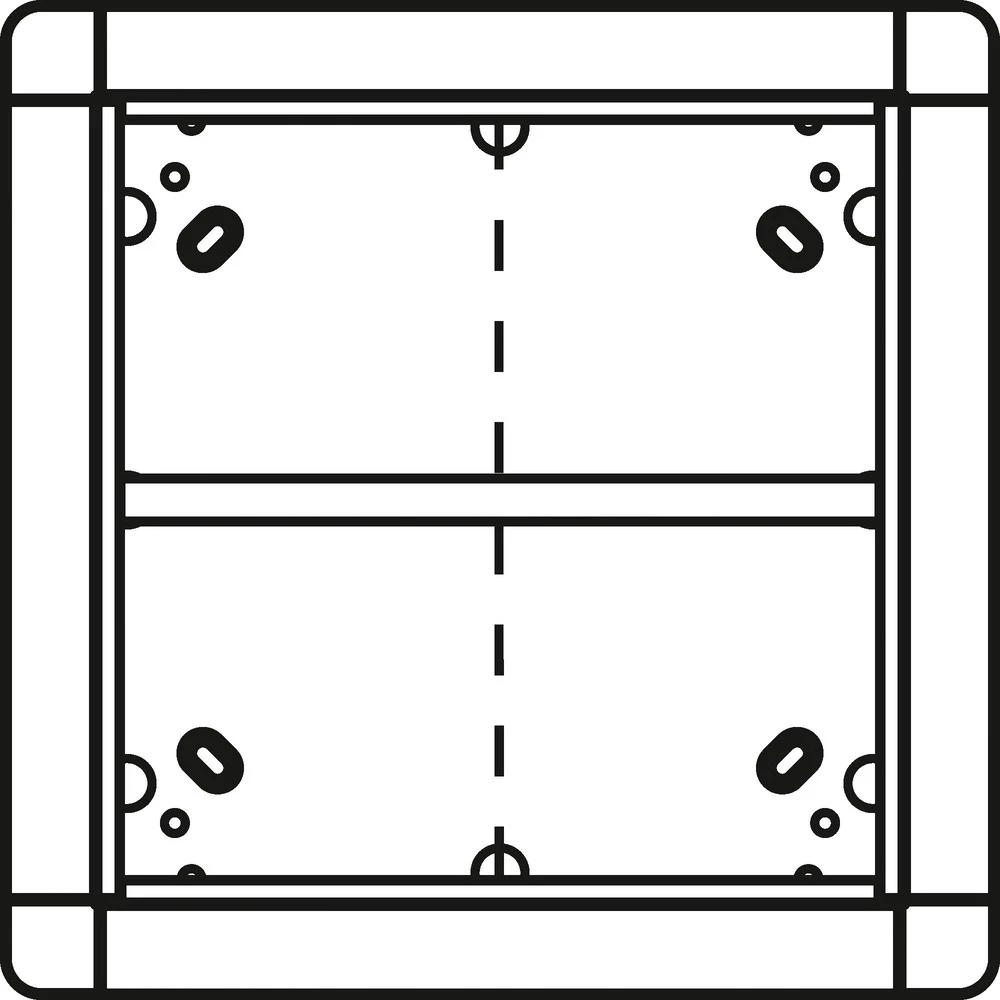 Ritto by Schneider 1881530 Video-portafon Ritto 1881530 Portier okvir UP 4x Titan slika