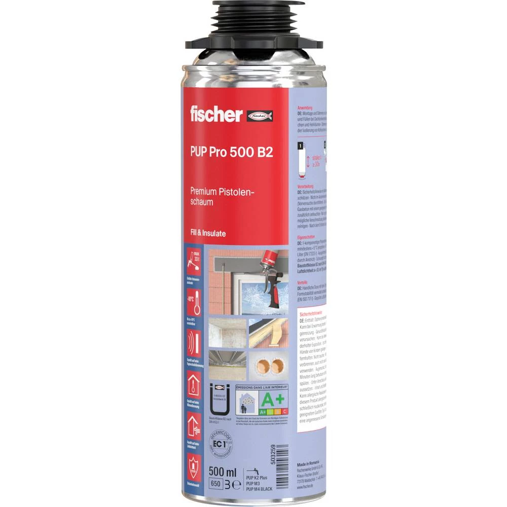 Fischer pjena za pištolj PUP Pro 500 B2 503259 500 ml slika