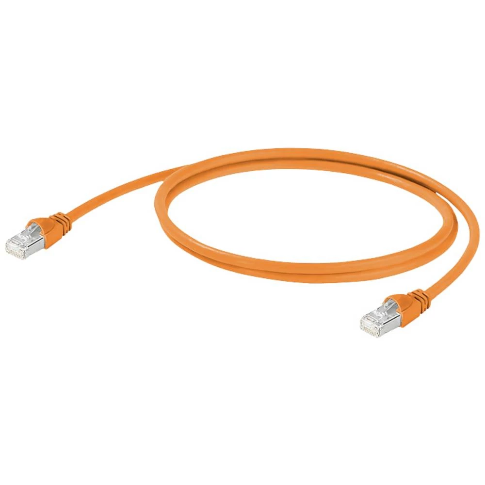 Weidmüller 2814850005 RJ45 mrežni kabel, Patch kabel cat 5 SF/UTP 0.5 m narančasta 1 St. slika
