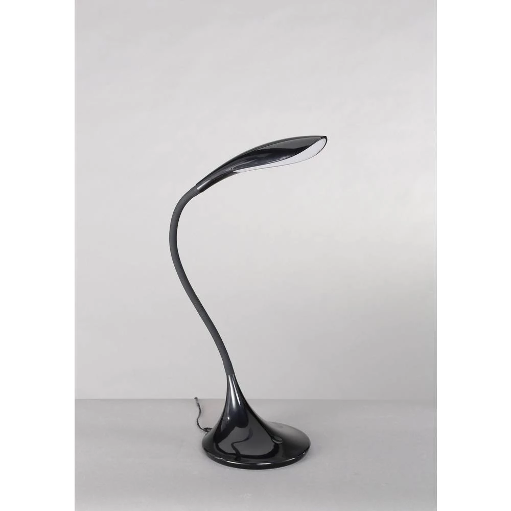 WOFI Yon 8025.01.10.0000 LED stolna svjetiljka 5.5 W toplo bijela crna slika