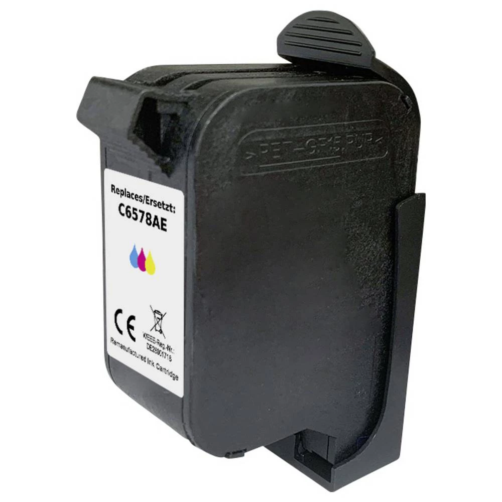 Renkforce tinta zamijenjen HP 78, C6578A kompatibilan cijan, purpurno crven, žut RF-I-HP78CMY RF-6922908 slika