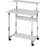 Durable pisaći stol za sjedenje/stajanje SYSTEM 80 VH 371810 Boja stolne ploče: siva (Š x D) 800 mm x 564 mm siva