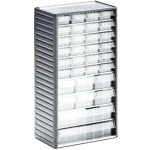 Prozirni spremnik (Š x V x d) 310 x 550 x 180 mm Antracitno-siva boja, Prozirna Treston 550C 1 ST