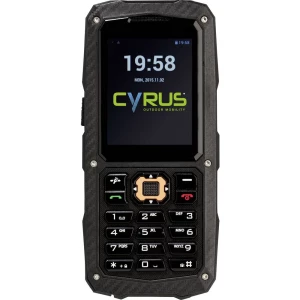 Cyrus CM8 Solid Vanjski mobilni telefon Crna slika