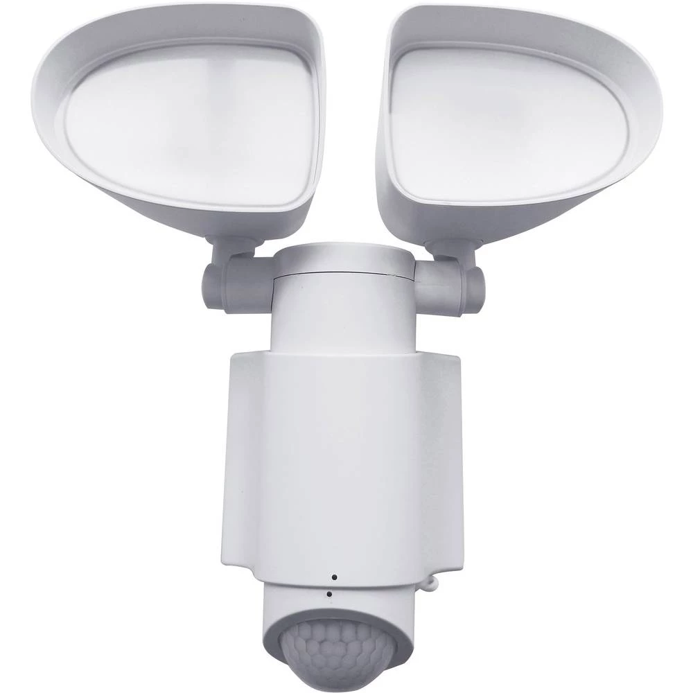 Solarna točka s detektorom pokreta 6 W Dnevno svjetlo-bijela Müller Licht 21000027 Bijela slika