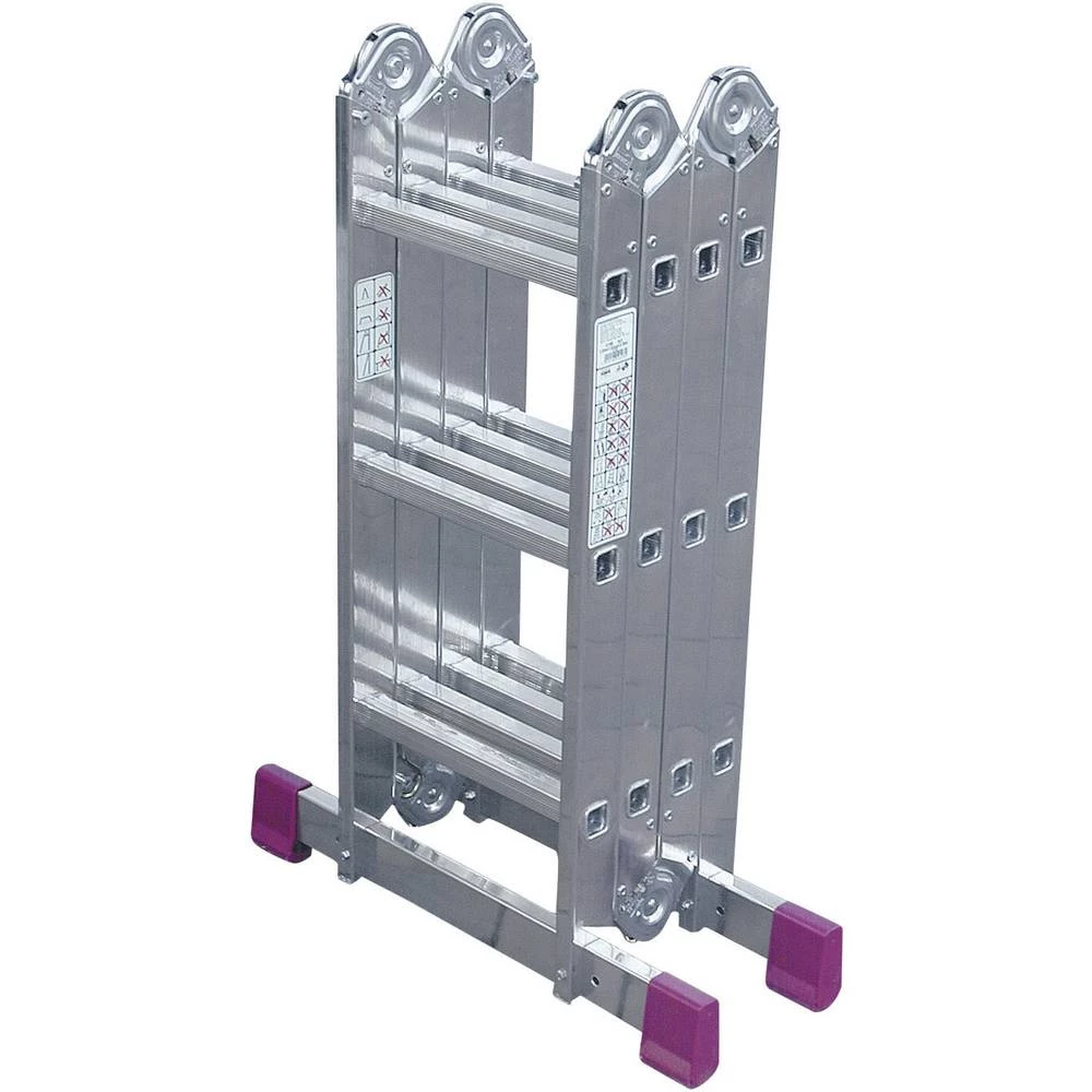 Aluminijum Višenamjenska Uklj. prečka Radna visina (maks.): 4.40 m Krause 085108 Srebrna 11.9 kg slika