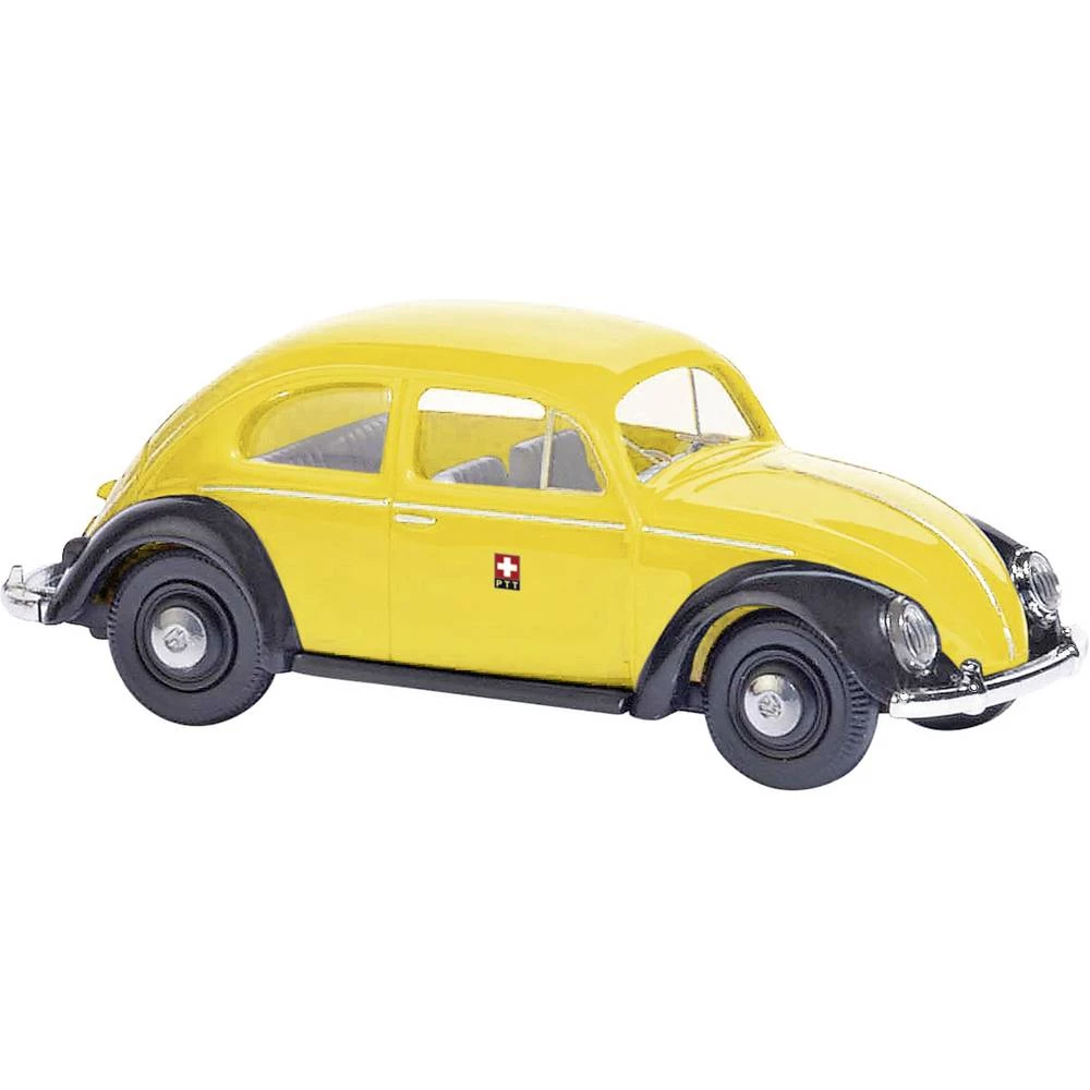 Busch 52910 h0 Volkswagen Buba s prozorom pereca Pošta Švicarska slika