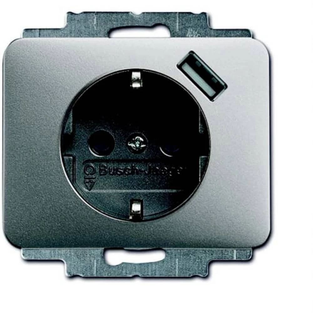 ABB 2CKA002011A6173  utičnica sa zaštitnim kontaktom   IP20 titan slika