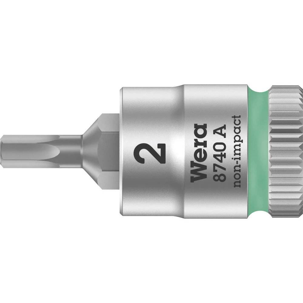 Unutarnji šesterokutni Bit za nasadni ključ 2 mm 1/4 (6.3 mm) Wera 8740 A 05003330001 slika