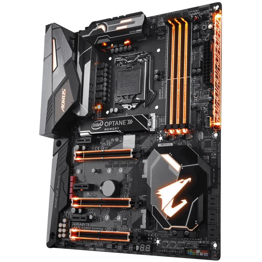 Matična ploča Gigabyte Mainboard Intel Z370 AORUS Baza Intel&reg; 1151 Faktor oblika ATX Set čipova matične ploče Intel&reg; Z37 slika