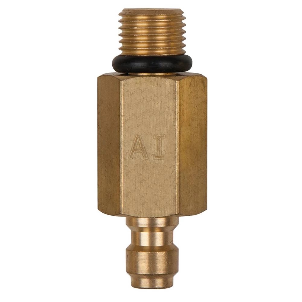 KS Tools 150.2348 Adapter M10x1.0 vanjski navoj i 1/4" priključak za crijevo s brtvenim prstenom slika