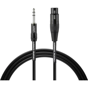 Warm Audio Pro Series za instrumente priključni kabel [1x 6,3 mm banana utikač - 1x 6,3 mm banana utikač] 3.00 m crna slika