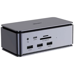LINDY USB-C® priključna stanica  DST-Pro USB4   integrirani čitač kartica, USB-C® Power Delivery slika