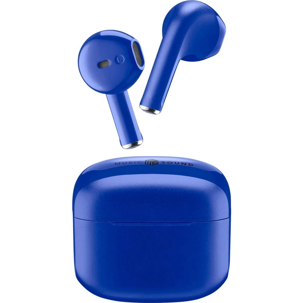 Cellularline In Ear Headset Bluetooth®, bežični plava boja kutija za punjenje slika